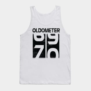 Oldometer Happy Birthday 70 Years Old Was Born In 1950 To Me You Papa Dad Mom Brother Son Husband Tank Top